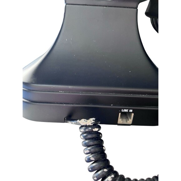 Pottery Barn 1950s Style Retro Black Touch Tone Telephone - Picture 6 of 9